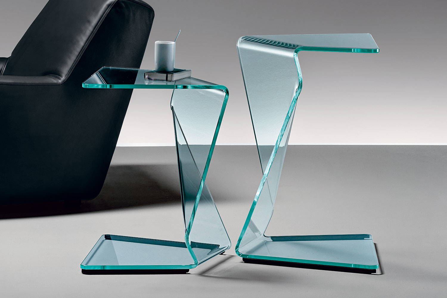 Sigmy end tables by Fiam Italia