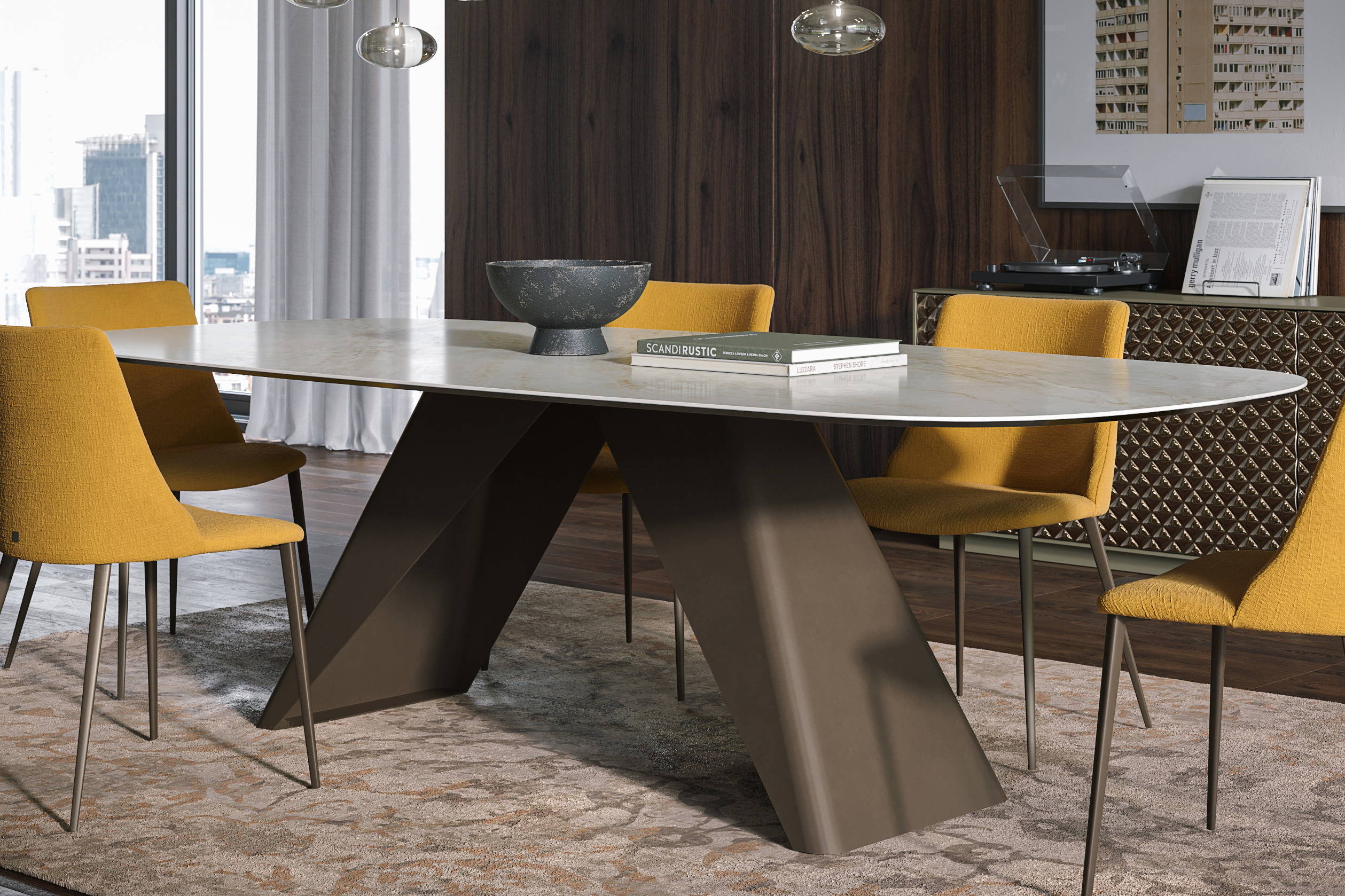 Simposio Dining Table from Tonin Casa