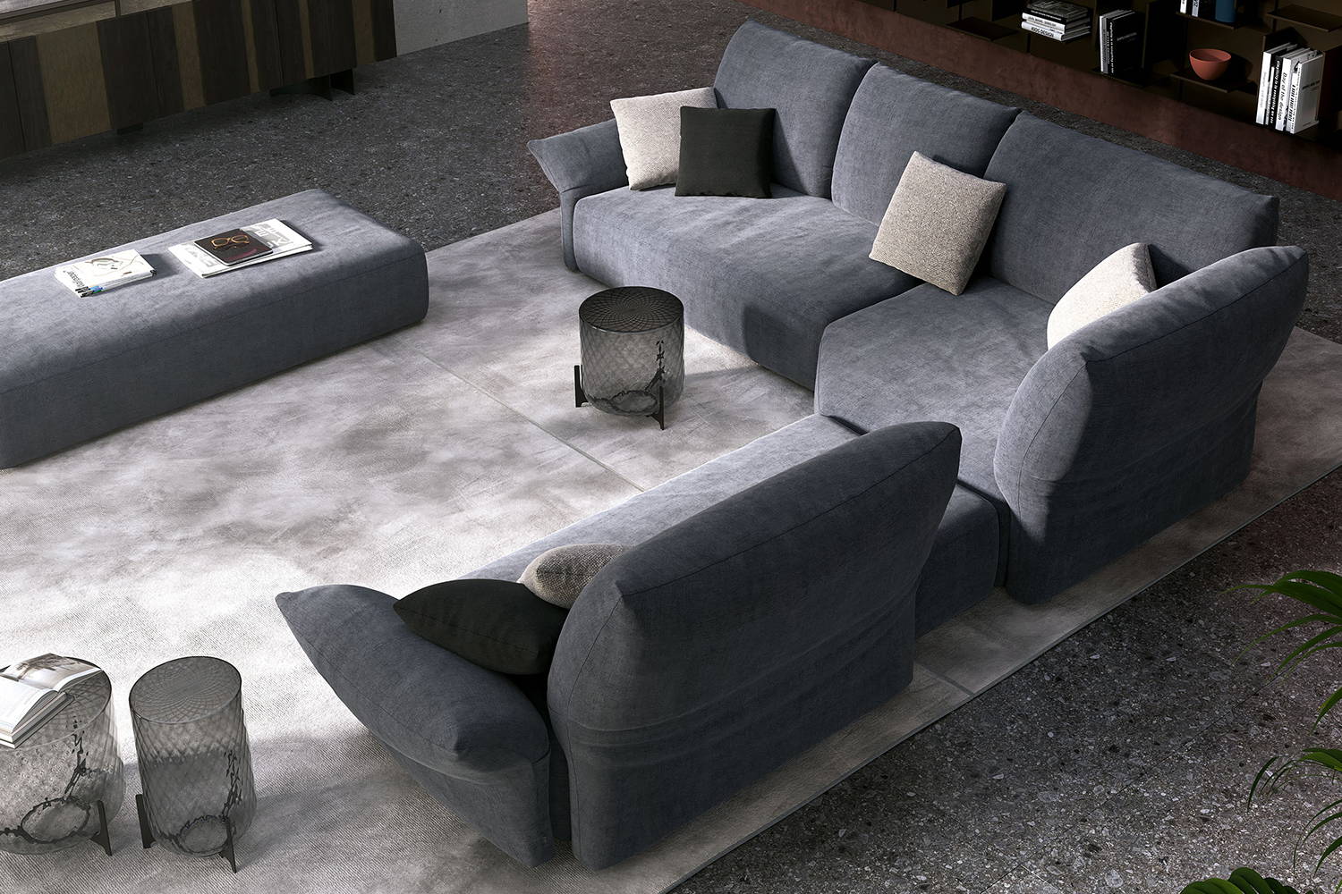 Sintatra Corner Sectional Sofa