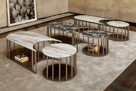 Sinergy Coffee and End Tables by Tonin Casa