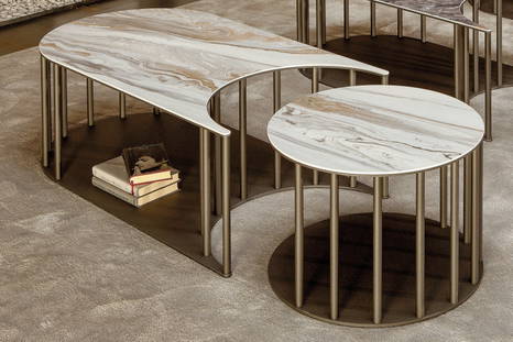 Sinergy Coffee and End Table, close-up
