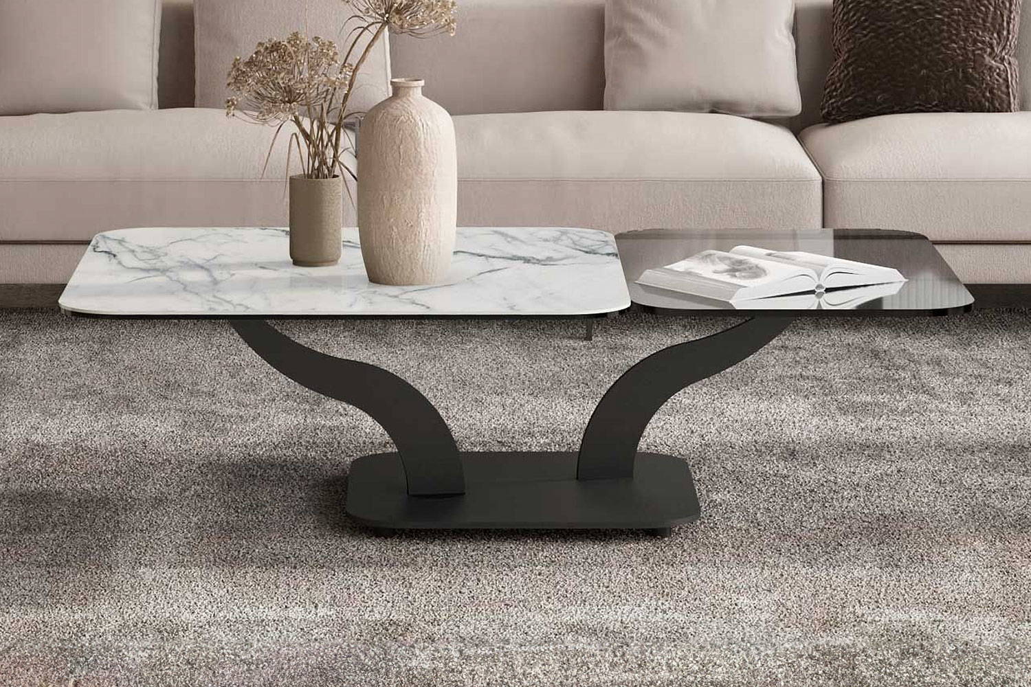 Sinuoso Coffee Table by Naos