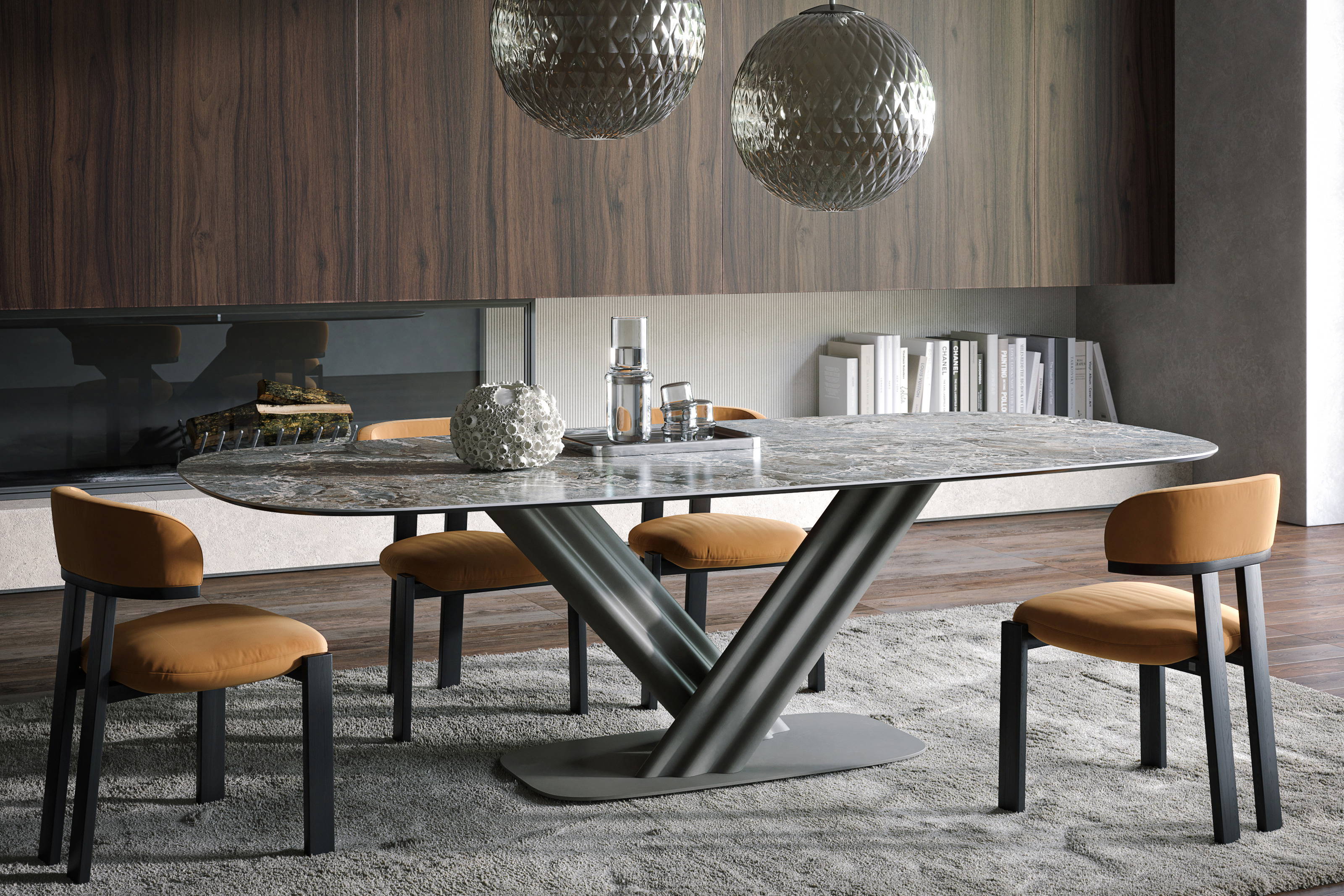 Sipario Dining Table from Tonin Casa