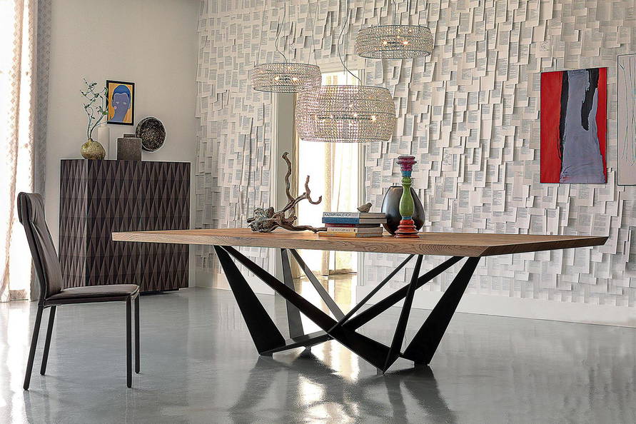 Skorpio Wood Dining Table