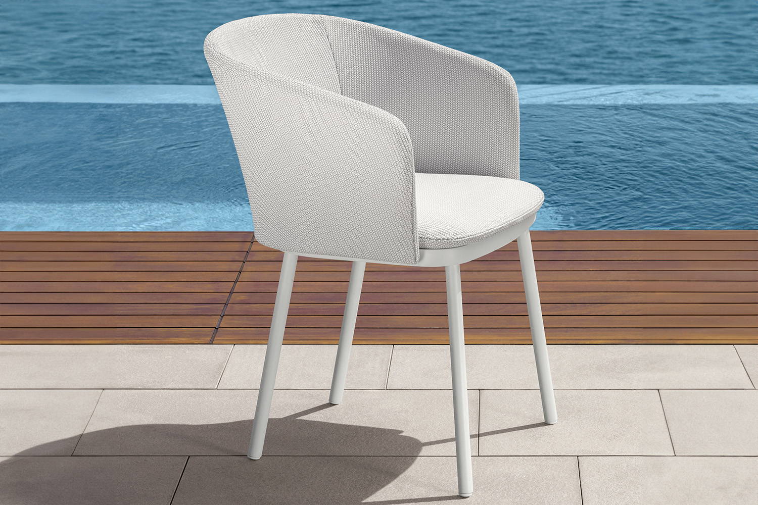 Slam dining armchair designed by Ludovica and Roberto Palomba for Talenti