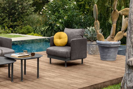Slam lounge armchair by Talenti