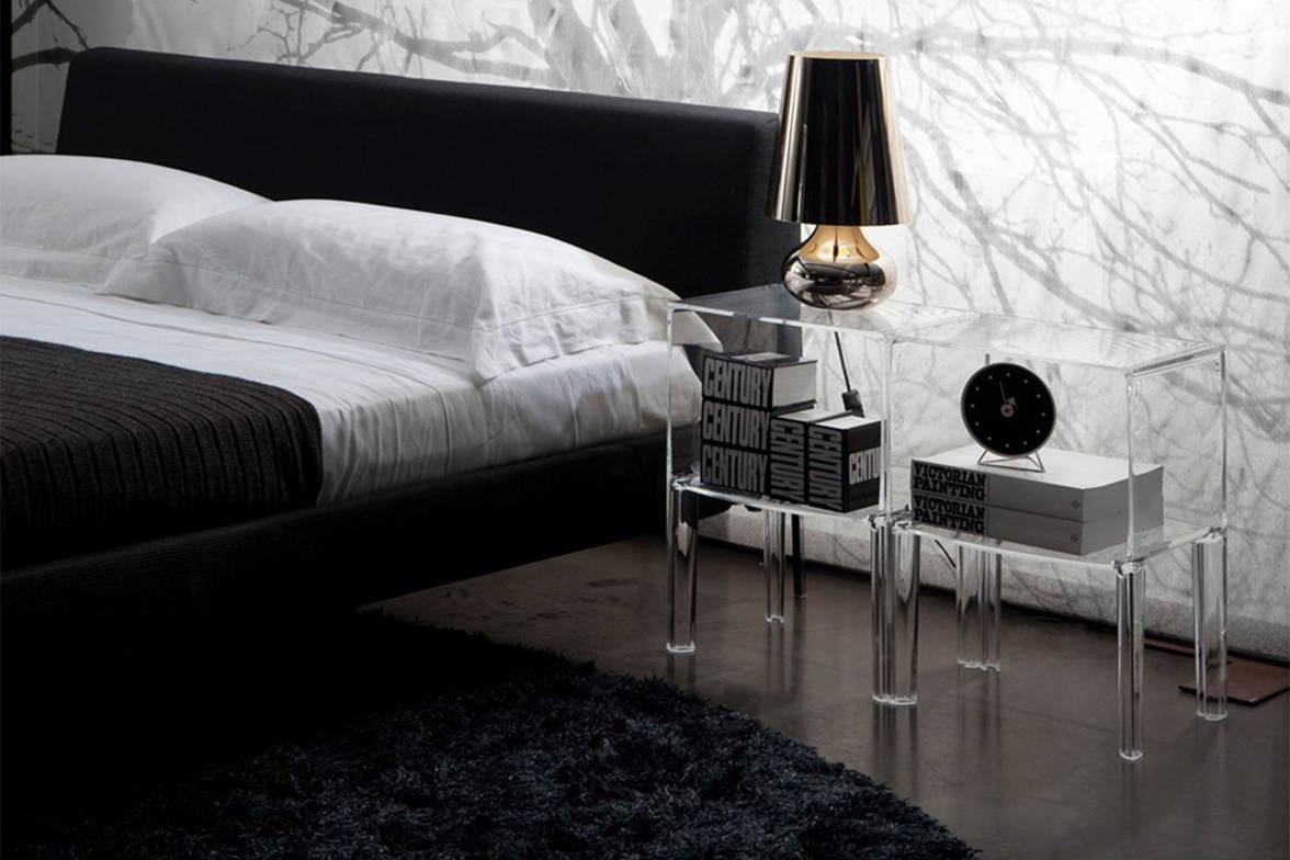 Small Ghost Buster nightstands with the Cindy Table Lamp
Small Ghost Buster nightstands with the Cindy Table Lamp