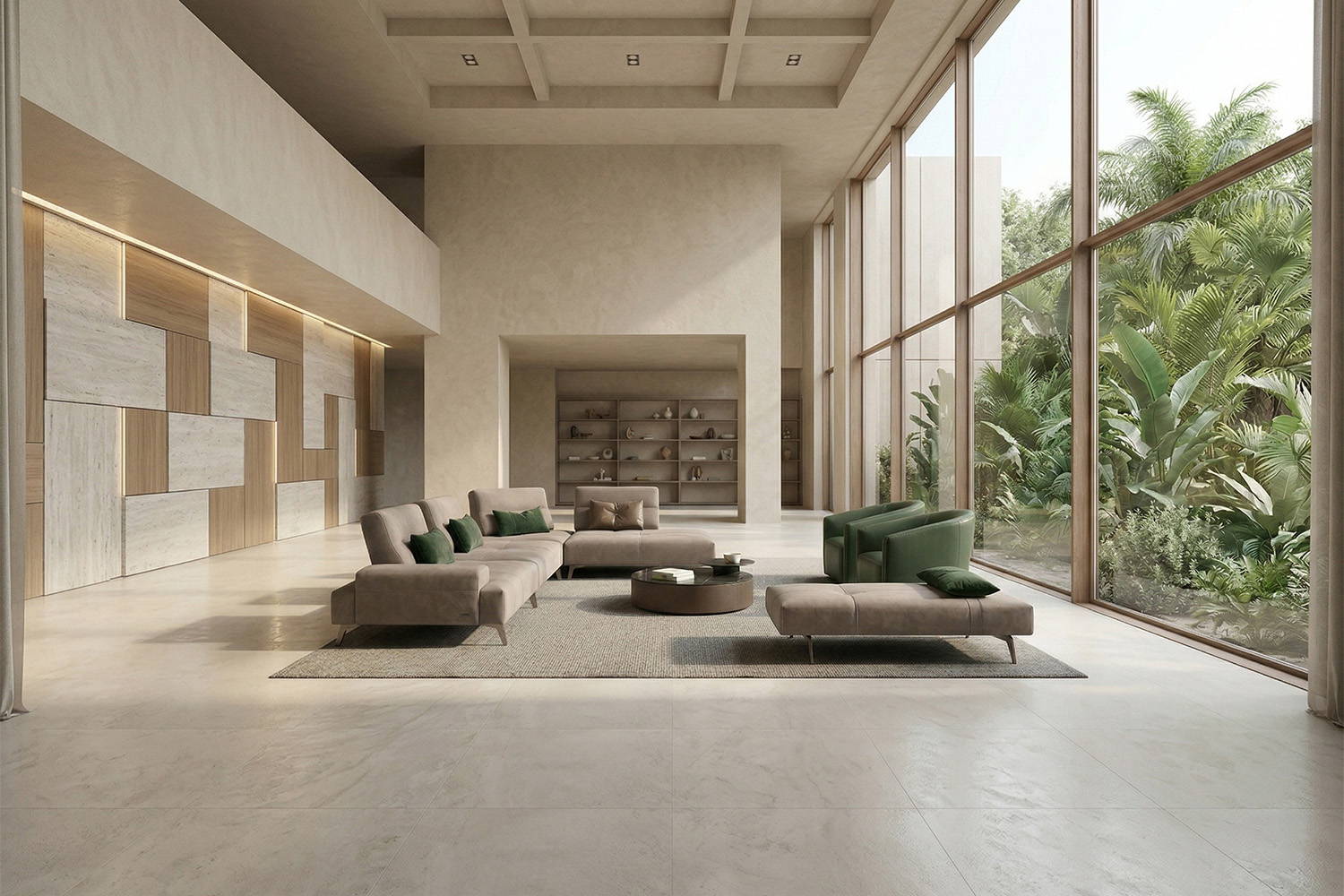 Smart corner sectional sofa and Betty armchairs