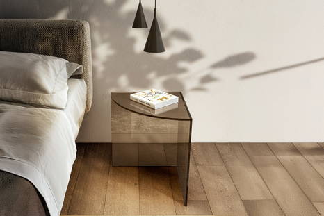 The Snip nightstand by Daniele Lago for Lago.
