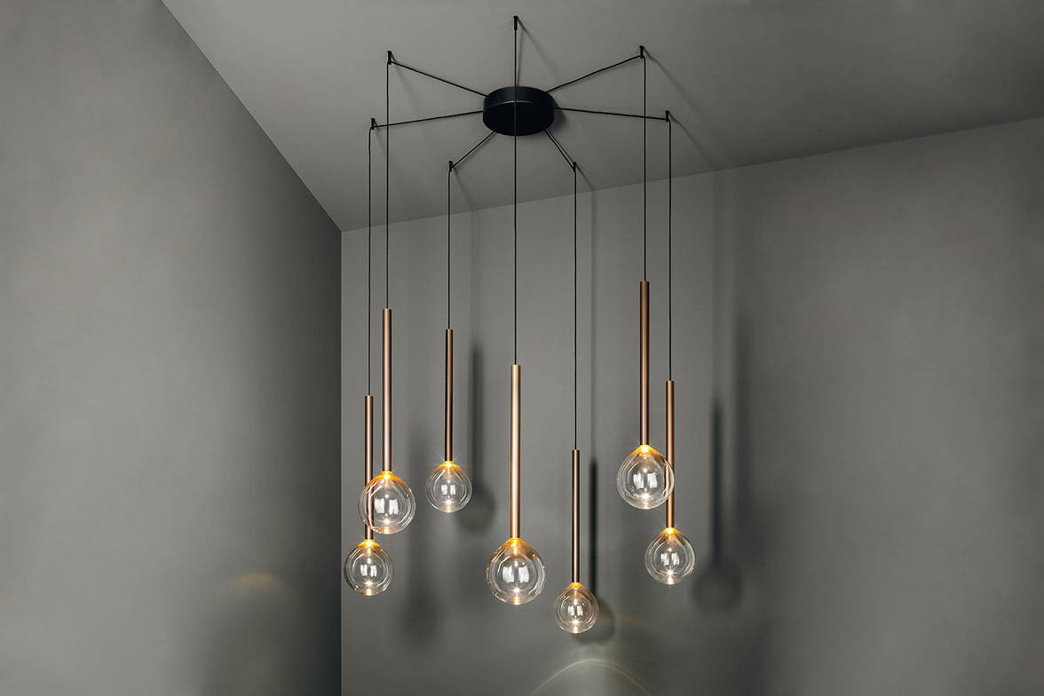 Sofi freeform chandelier by Bonaldo Sofi freeform chandelier by Bonaldo