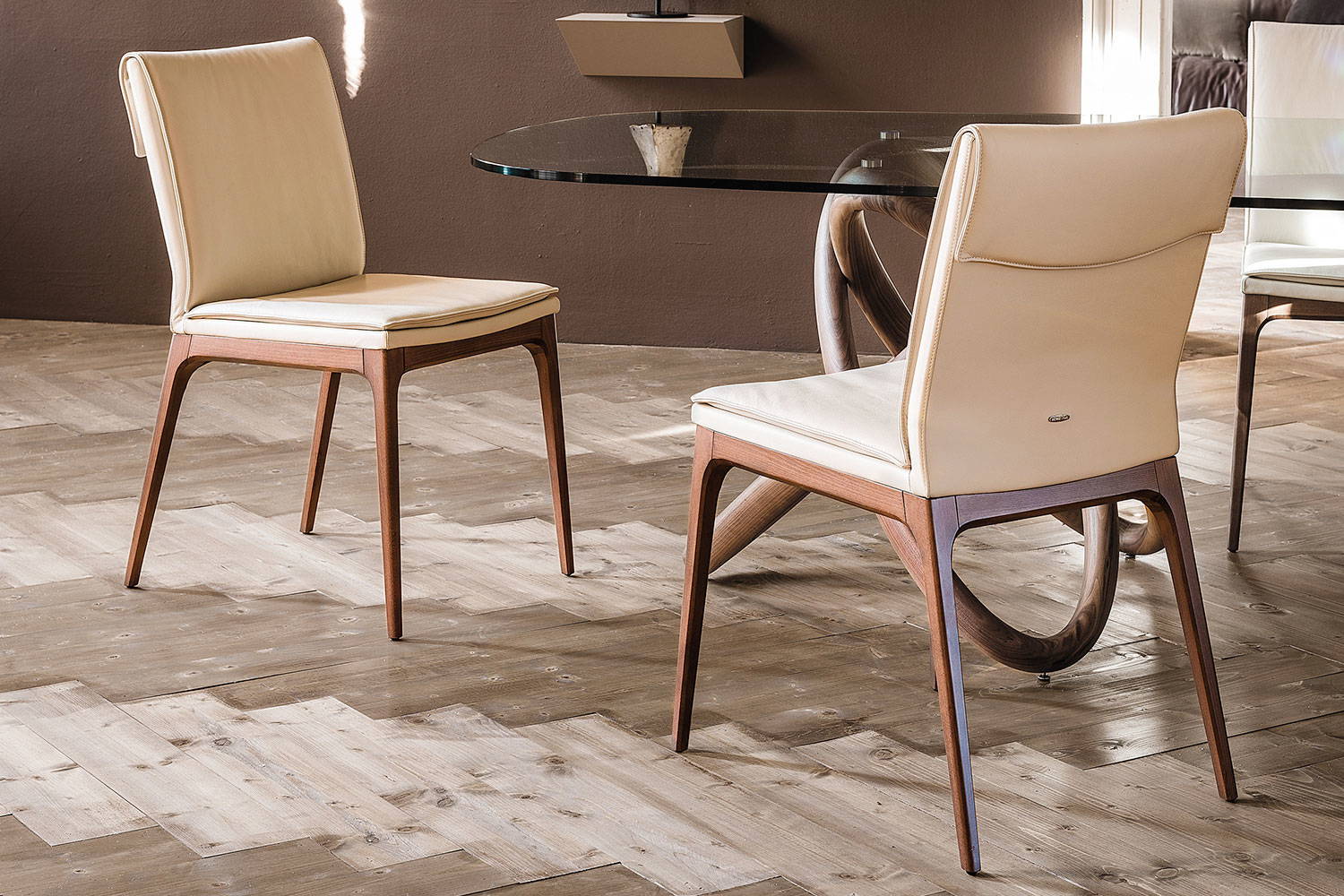 Sofia dining chairs by Cattelan Italia