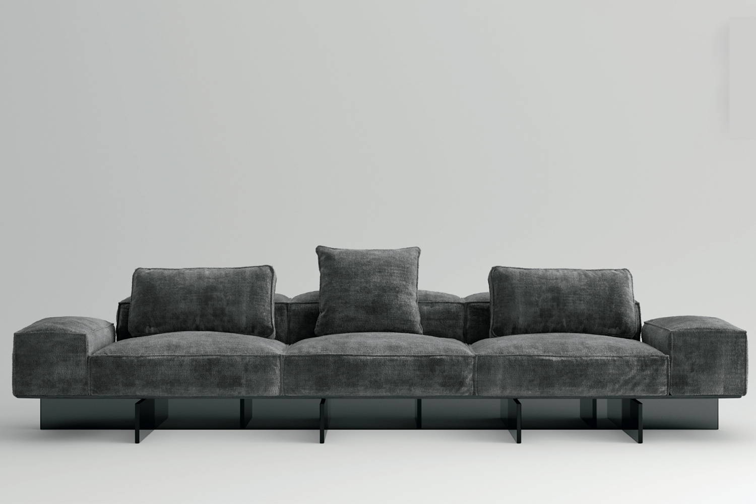 Soft Glass Sofa Comp. B from Tonelli