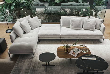 The Soft Island Sectional by Sergio Bicego for Bonado.