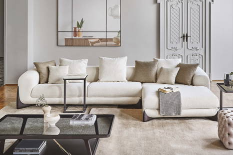 Softbay Sectional sofa with Chaise by Porada