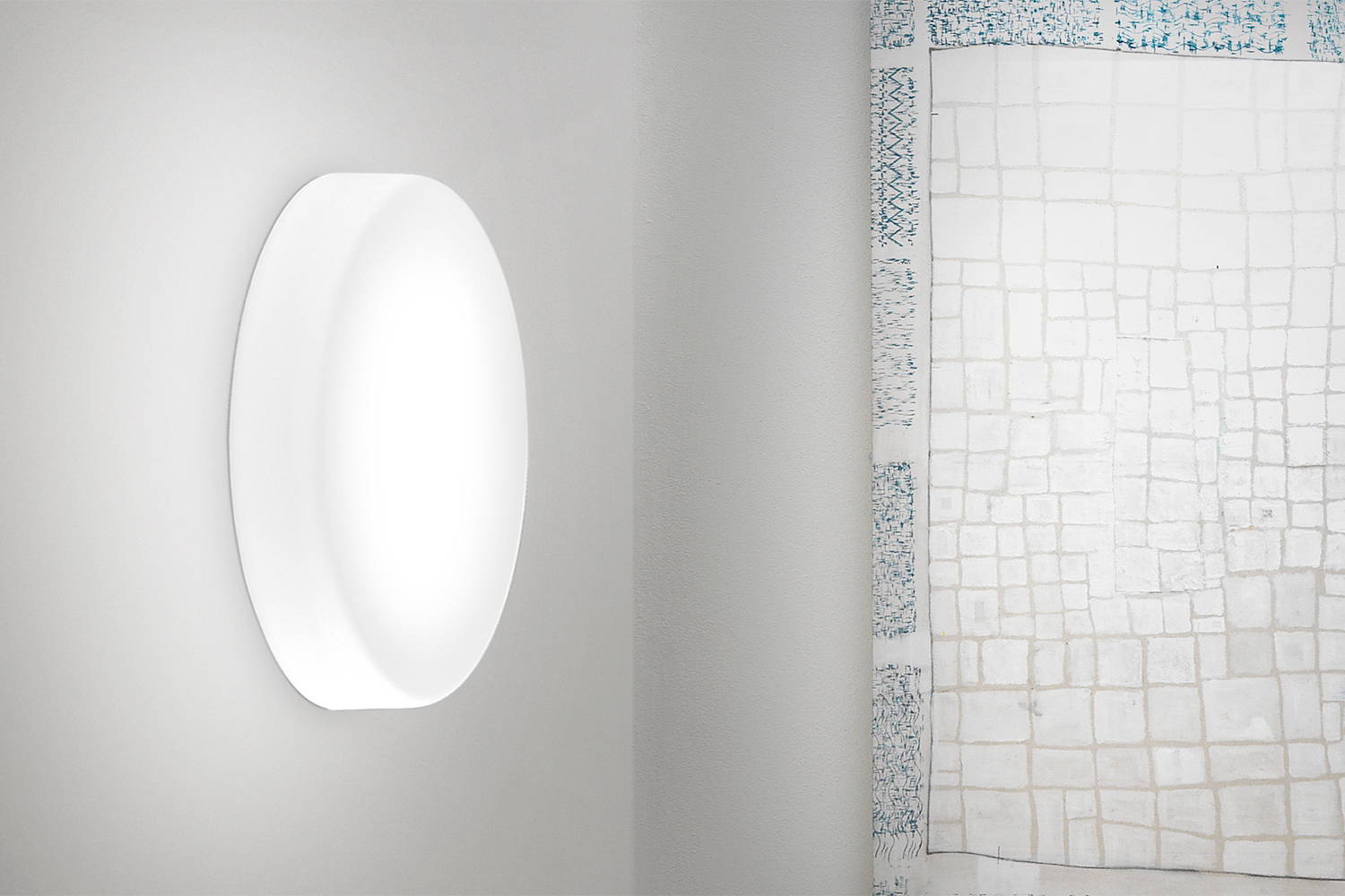 Sogno Wall Sconce is designed by Vistosi 