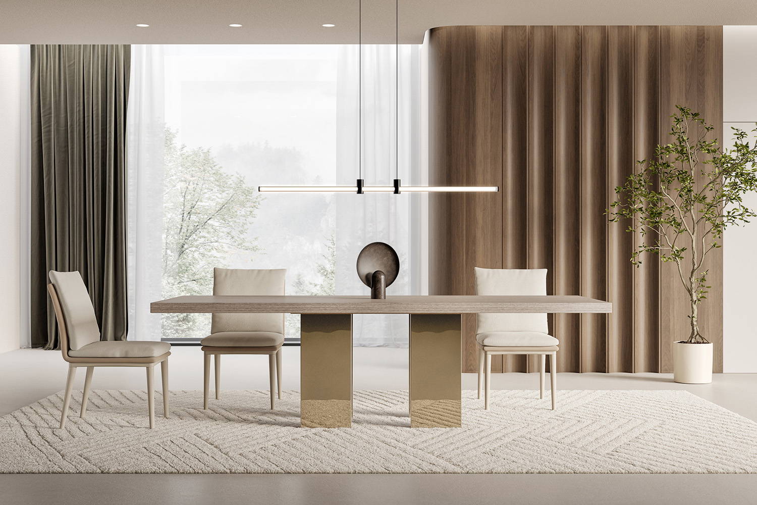 Soho Dining Table designed by Giorgio Soressi