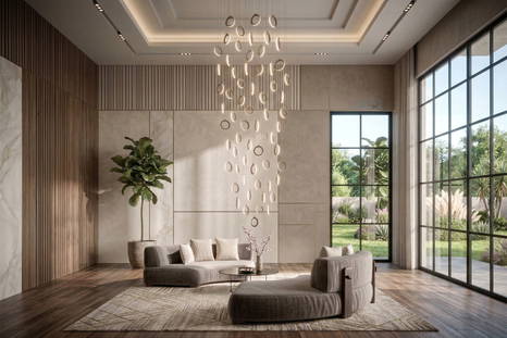 The Sole Decentralized Chandelier in its 8×8 Pendant version.