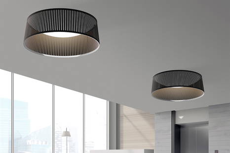 The Solis Flush Drum by Carmine Deganello for Pablo Designs.