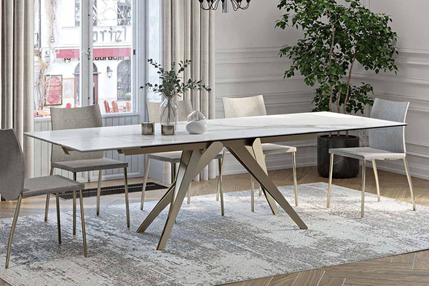 Somnia dining table by Naos