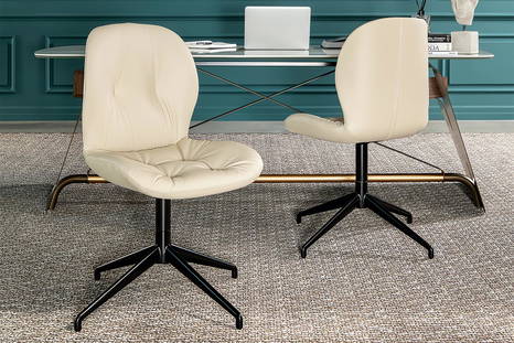 Sorrento Esprit Swivel Office Chairs by Tonin Casa
