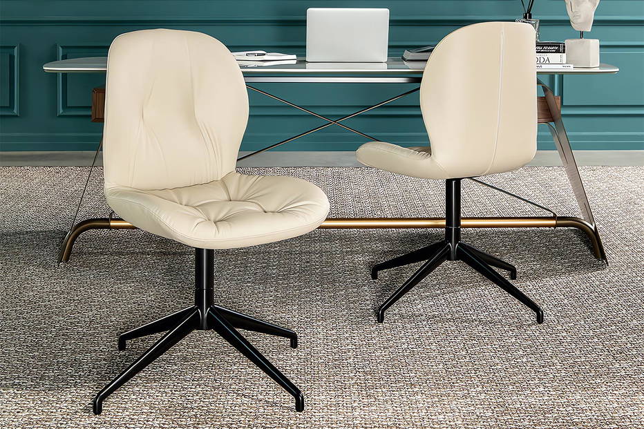 Sorrento Esprit Swivel Office Chairs by Tonin Casa