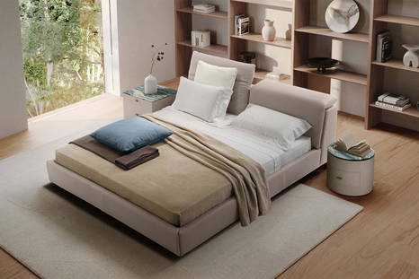 The Sound Night Bed by Gabriele Ghetti for Gamma Arredamenti