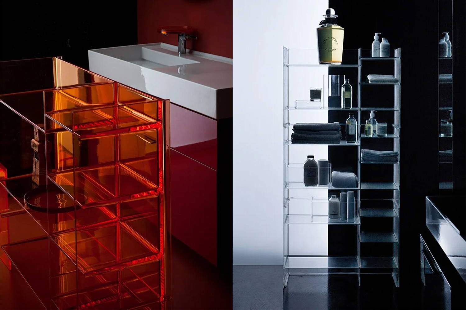 Sound-Rack Bookshelf Quickship by Kartell | room service 360°
