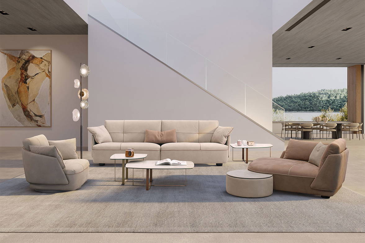 The Space Sofa by Gabriele Ghetti for Gamma Arredamenti The Space Sofa by Gabriele Ghetti for Gamma Arredamenti