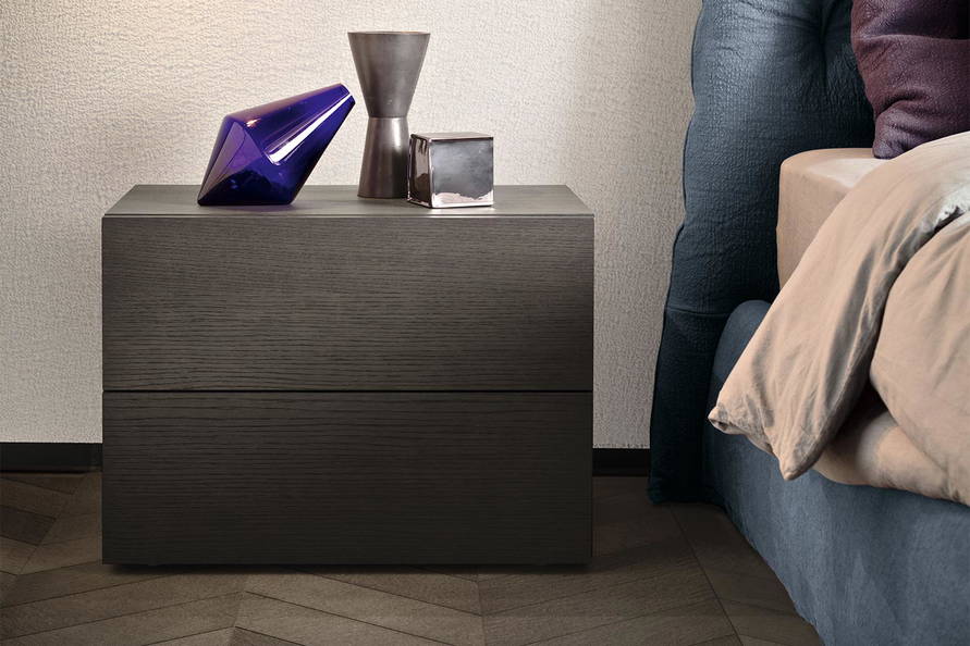 Spazio 2-Drawer Nightstand