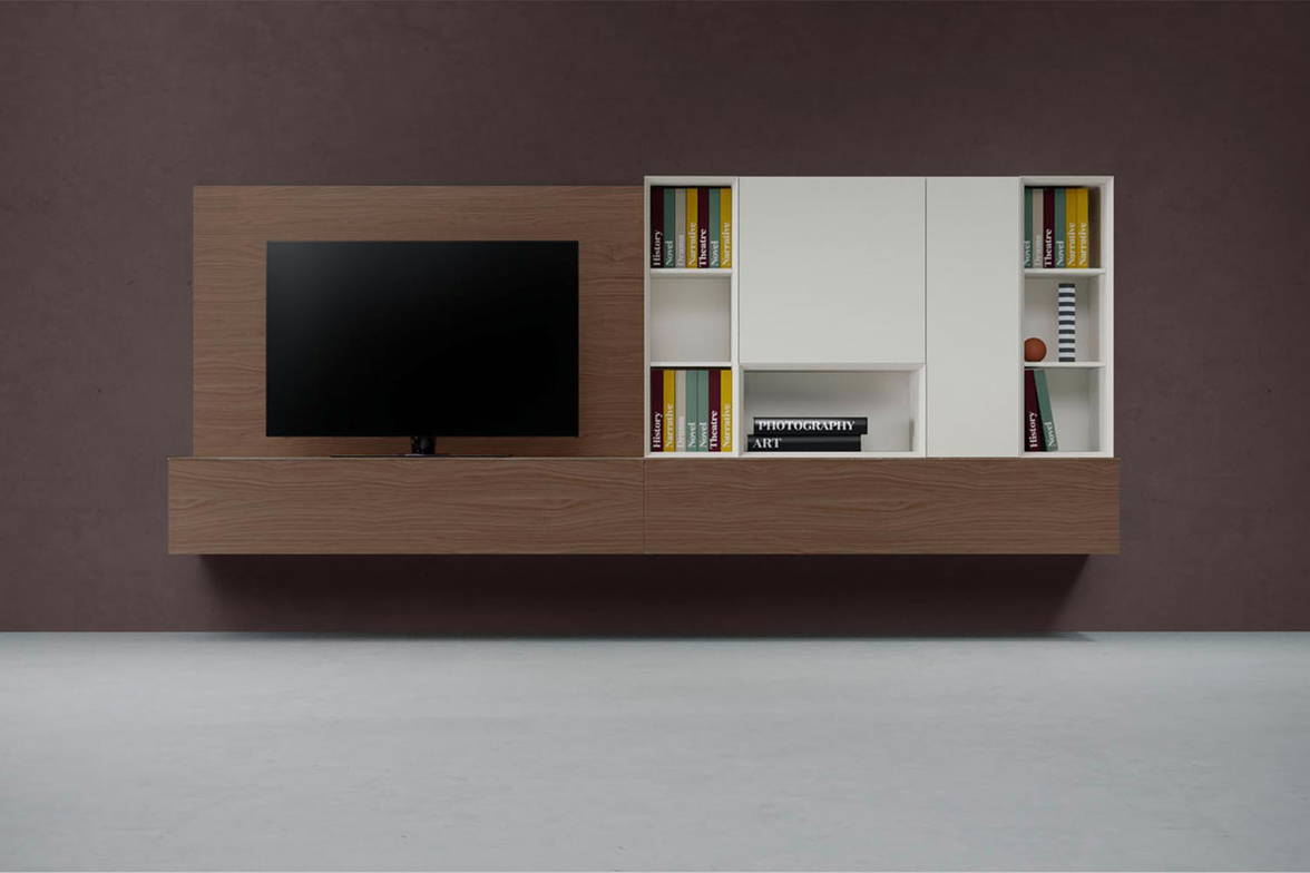 Spazio BOS011 wall unit by Pianca Spazio BOS011 wall unit by Pianca