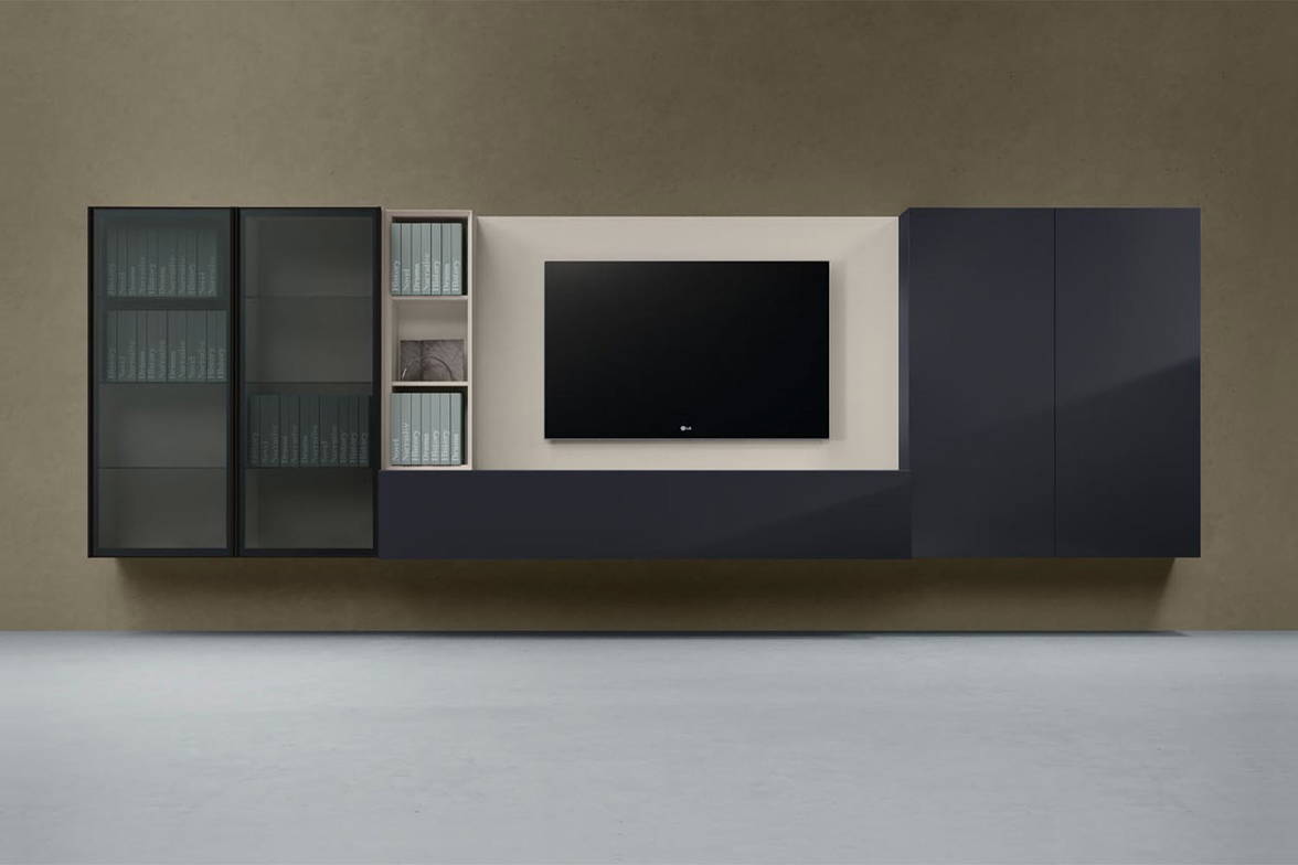 Spazio BOS061 wall unit by Pianca Spazio BOS061 wall unit by Pianca