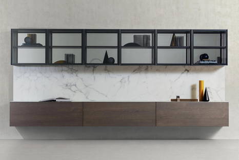 Spazio S507 wall unit by Pianca