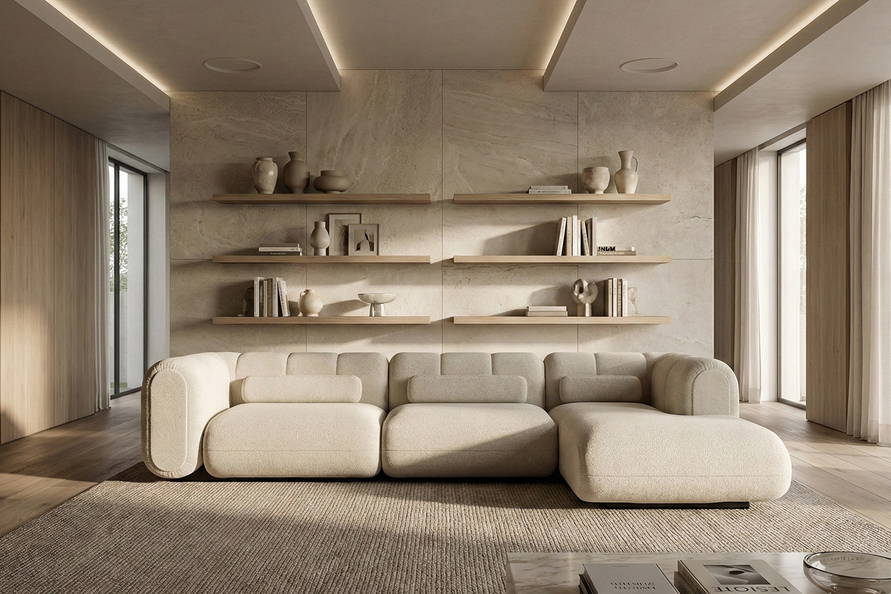 Splendido Sectional Sofa with Chaise