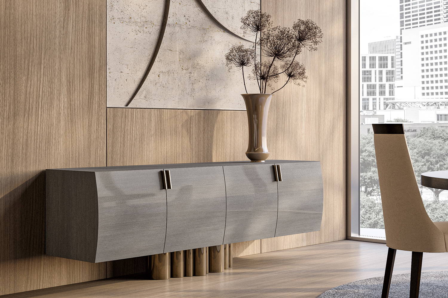 Splendor Sideboard designed by Giorgio Soressi