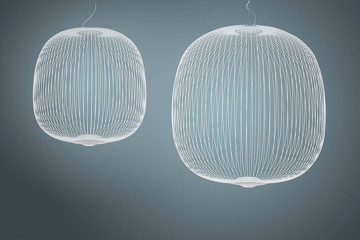 Spokes suspension lights by Foscarini