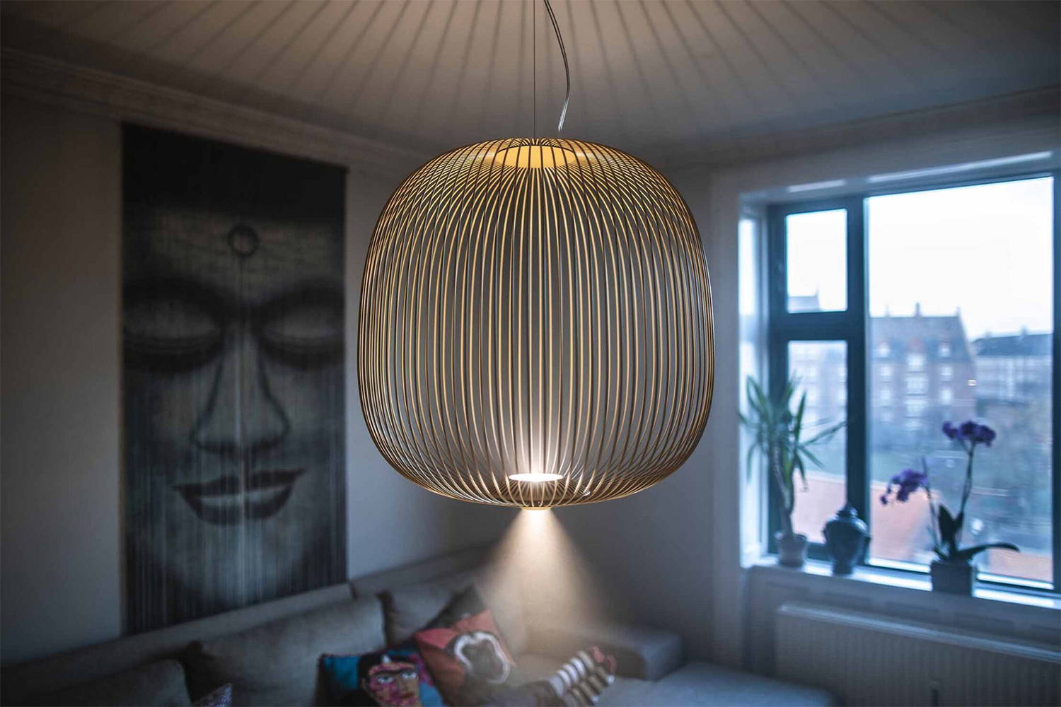 フォスカリーニ FOSCARINI SPOKES SOSPENSIONE Spokes Suspension Light by Foscarini | room service 360°