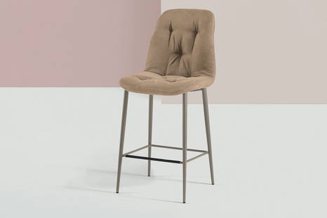 Spring bar stool angled view