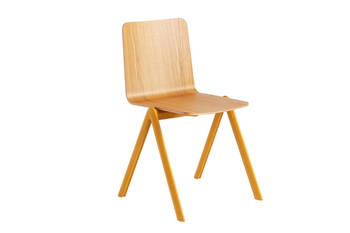 Stack Wood Dining Chair by MIDJ Stack Wood Dining Chair by MIDJ
