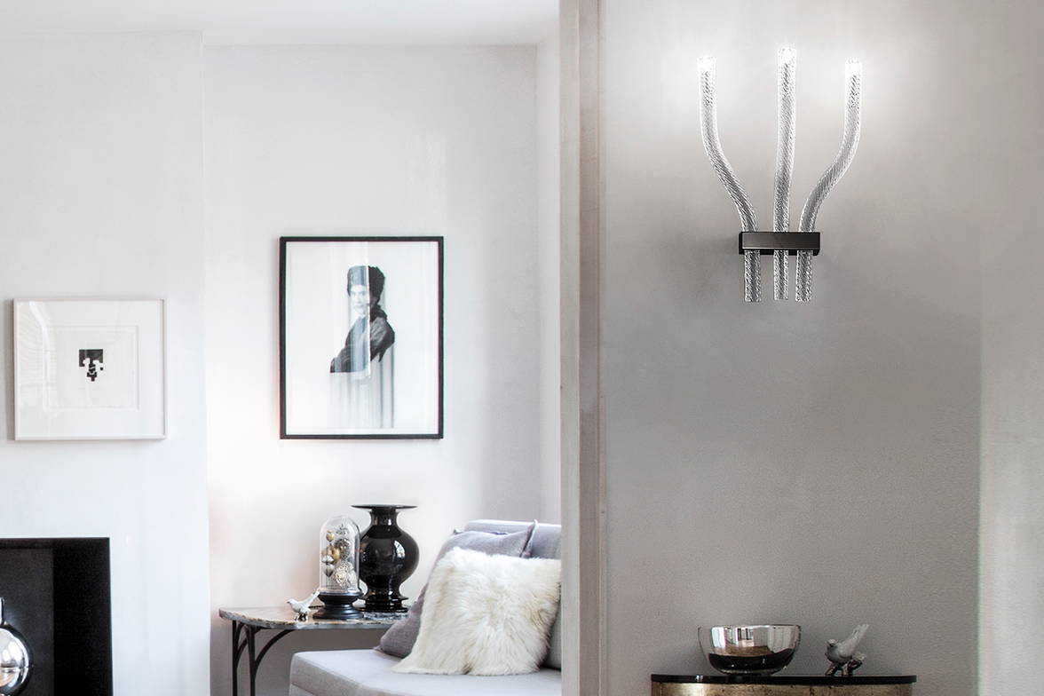 Stardust AP 3 Wall Sconce in hallway Stardust AP 3 Wall Sconce in hallway