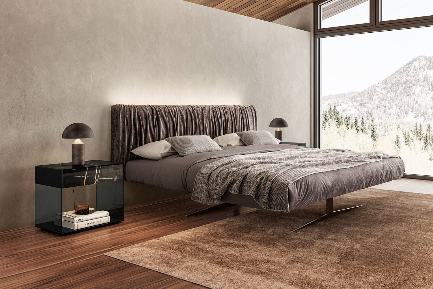 Steel Replis Bed
