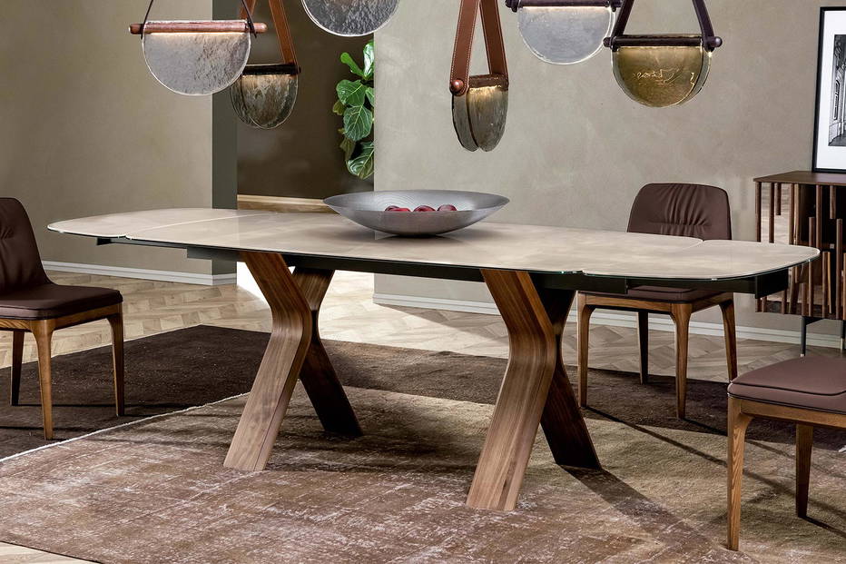 Still Barrel Extension Dining Table