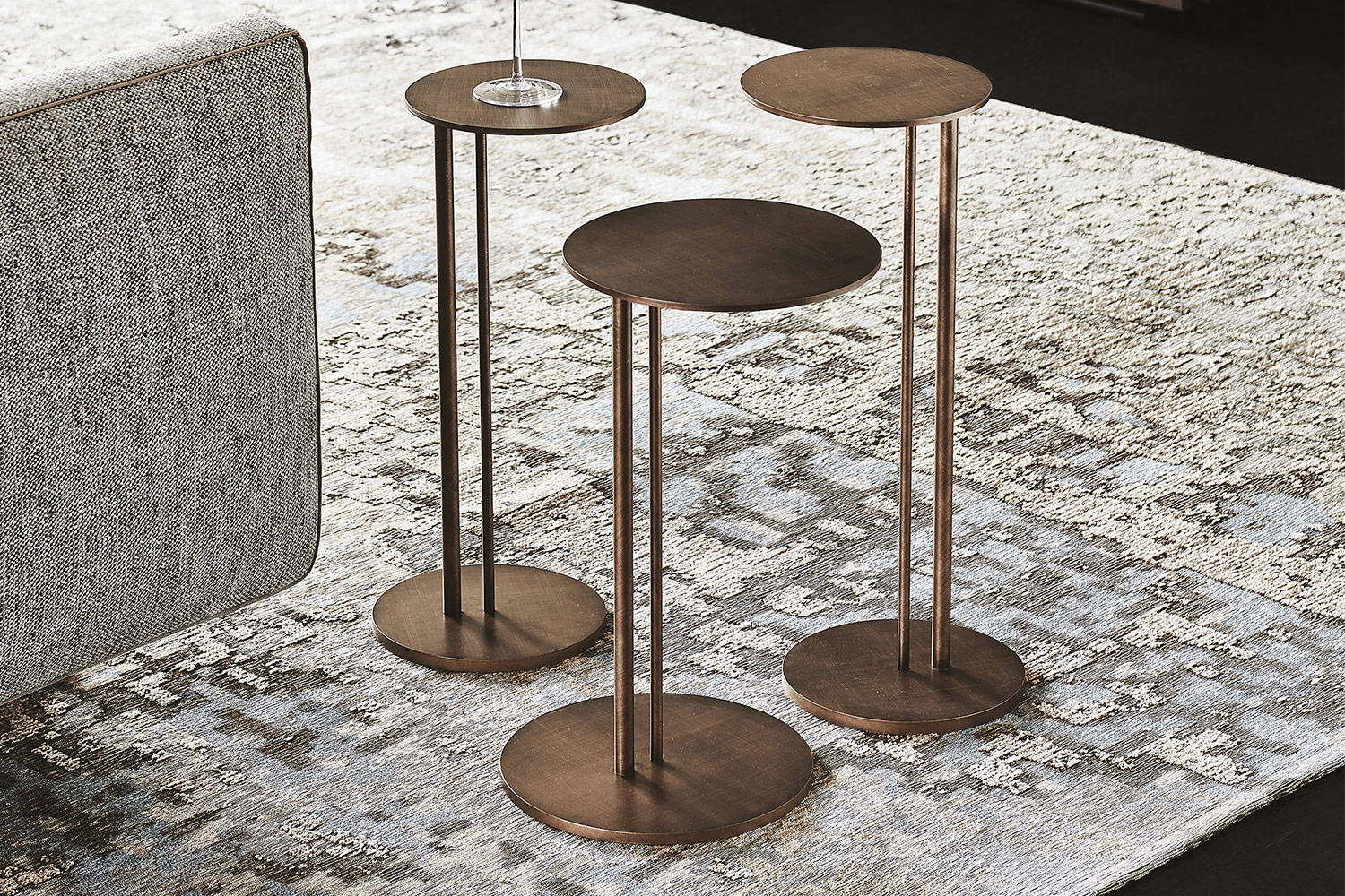 Sting Brushed End Table