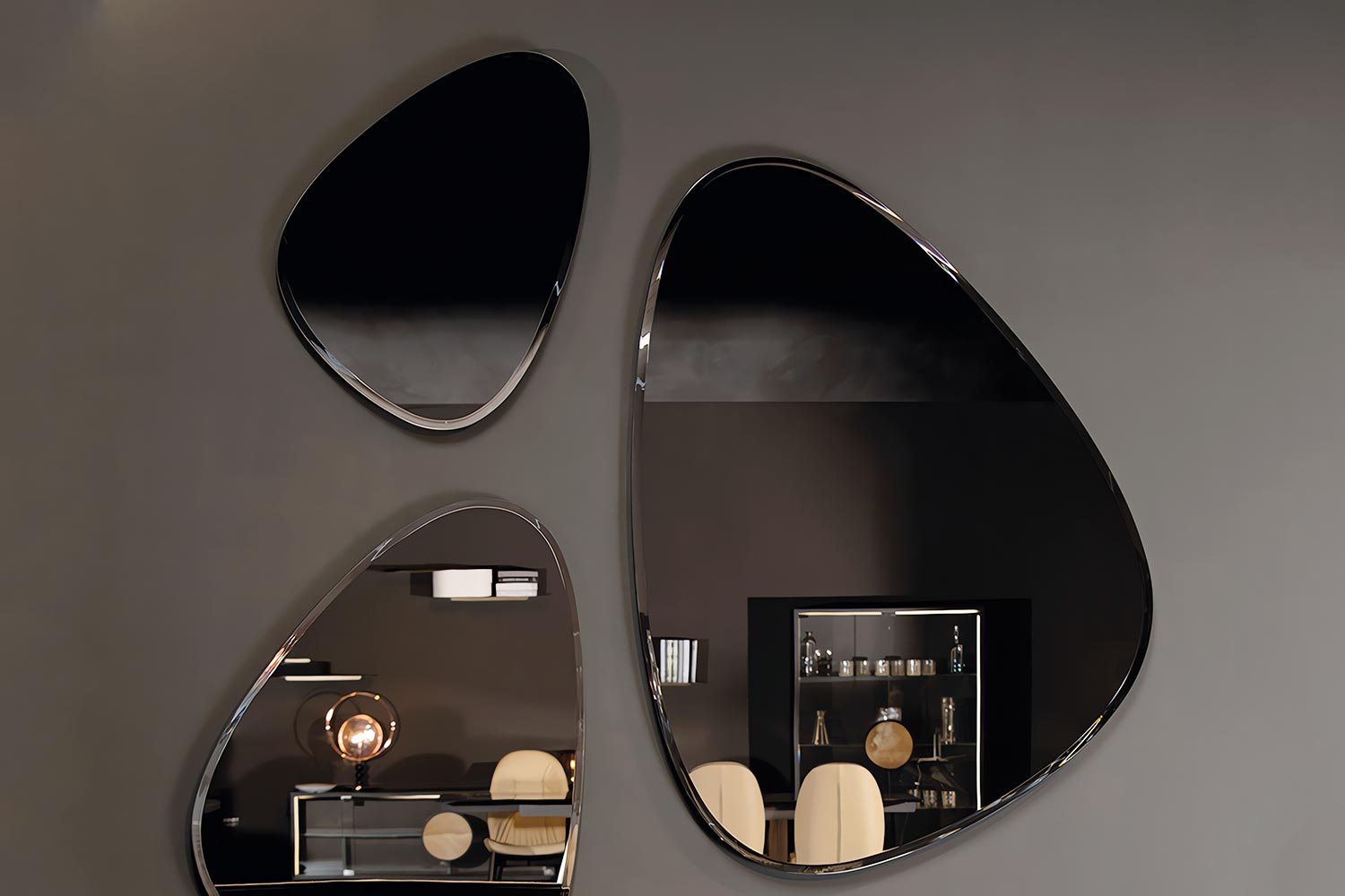 Stone Elite Mirrors by Tonin Casa