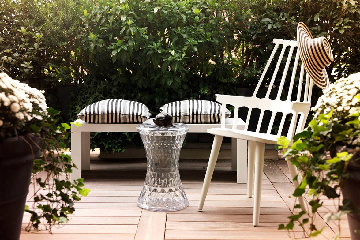 Stone End Table quickship with the Comeback wooden dining chair Stone End Table quickship with the Comeback wooden dining chair