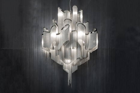 Stream chandelier by Terzani