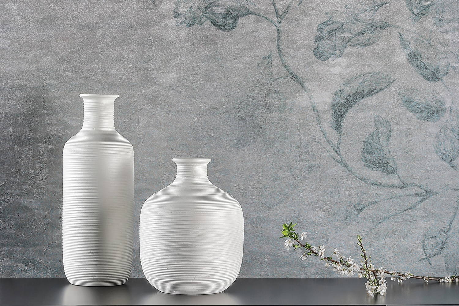 Stripe vases by Tonin Casa