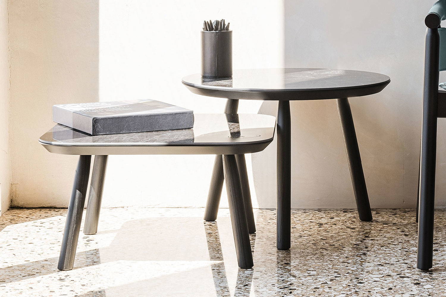 Suite ceramic coffee tables by Midj 