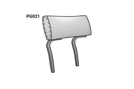 The Summer headrest by Gabriele Ghetti for Gamma Arredamenti