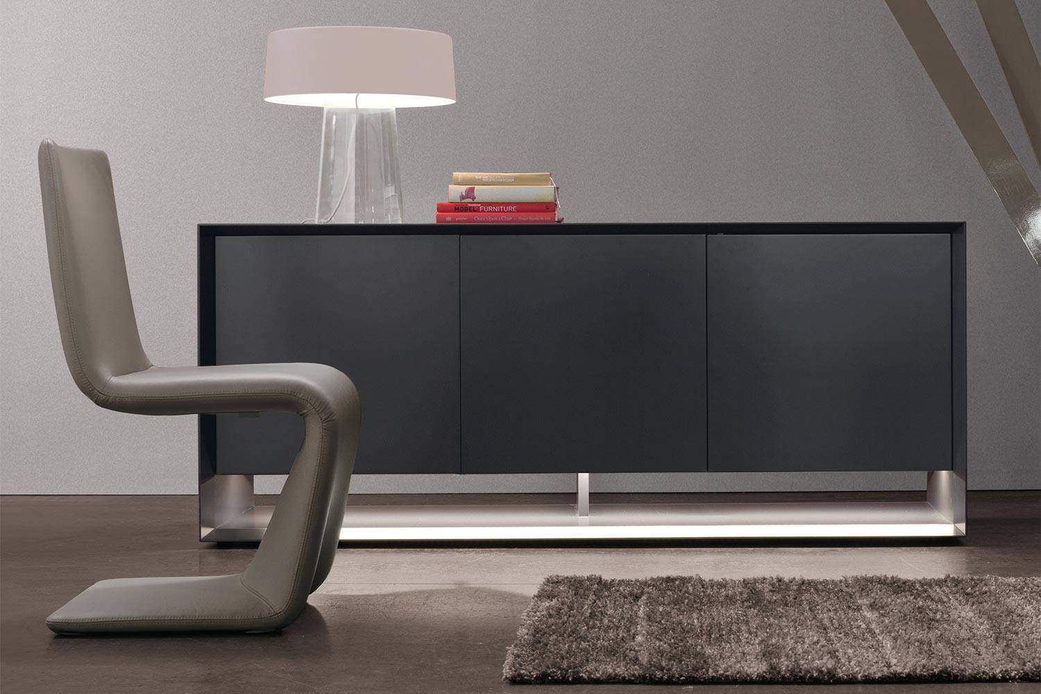 Sunrise sideboard (optional LED light not available)