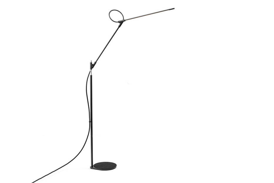 Superlight floor lamp by Pablo in black color